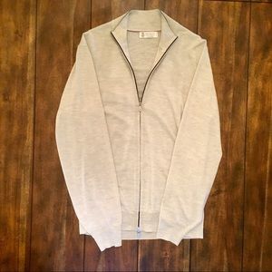 Brunello Cucinelli Full-Zip Cashmere Cardigan